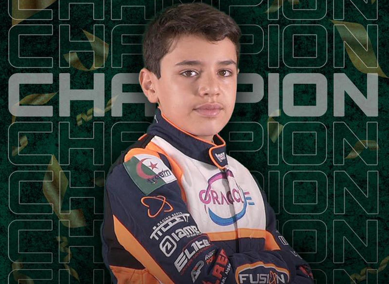 IAME Mini X30 Champion 2021 Leo Robinson Algeria