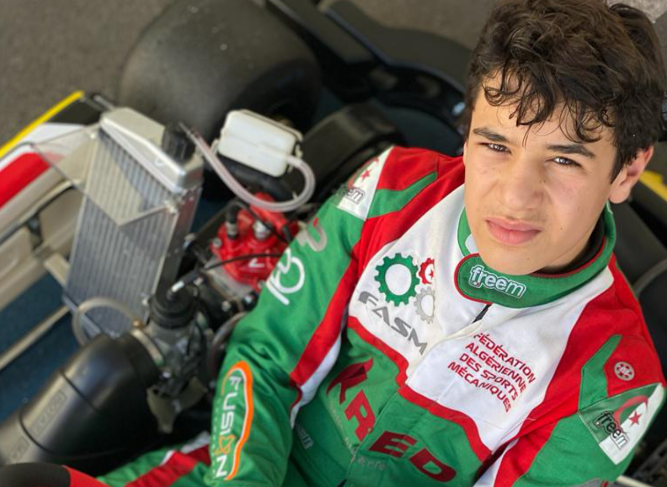 leo robinson team algeria oman muscat speedway 2022 karting nations cup